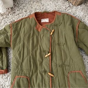 NWT free people Lush it duffle coat